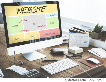 Website Content Web Design Concept Website Content Web Design Concept 27227259