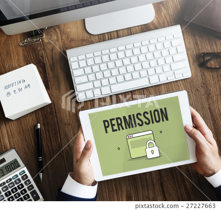 Authorize Protected Verification Privacy Security Concept 27227663