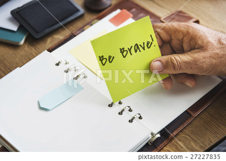 Be Brave Positive Change Concept Be Brave Positive Change Concept 27227835