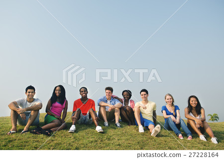 Friends Hanging Out Together Concept Friends Hanging Out Together Concept 27228164