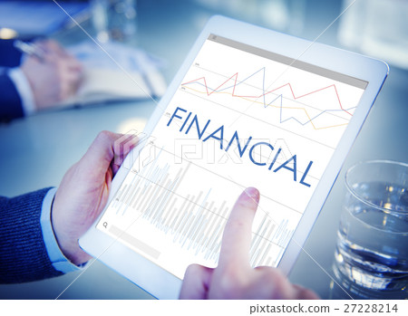 Financial Statistics Analytics Business Proress Concept Financial Statistics Analytics Business Proress Concept 27228214