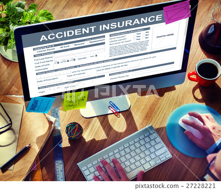 Accident Insurance Application Form Concept Accident Insurance Application Form Concept 27228221