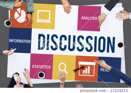 Discussion Corporate Presentation Strategy Concept Discussion Corporate Presentation Strategy Concept 27228223