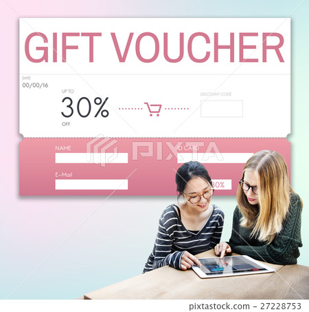 Gift Coupon Voucher Certificate Concept Gift Coupon Voucher Certificate Concept 27228753