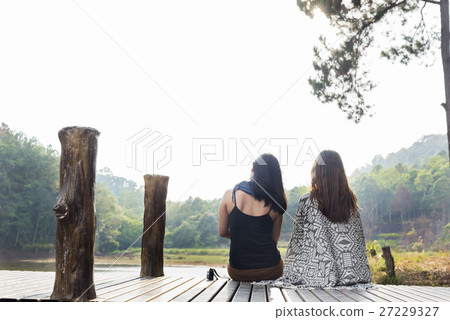 People Friendship Hangout Traveling Destination Camping Concept People Friendship Hangout Traveling Destination Camping Concept 27229327