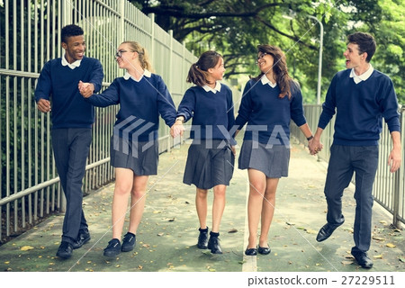 Diversity Students Friends Happiness Concept Diversity Students Friends Happiness Concept 27229511