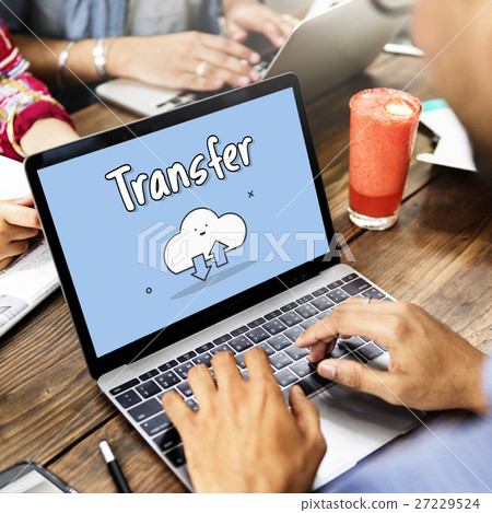 Online Storage Cloud Graphic Concept Online Storage Cloud Graphic Concept 27229524