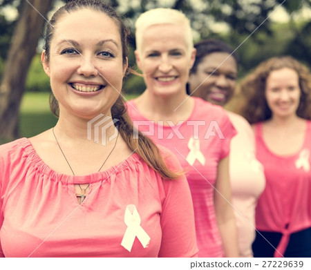 Women Breast Cancer Support Charity Concept Women Breast Cancer Support Charity Concept 27229639