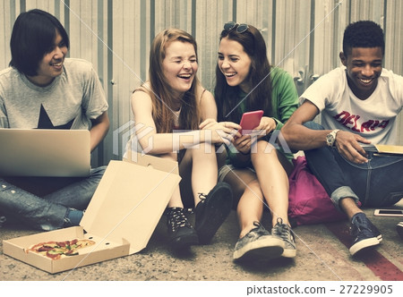 People Friendship Togetherness Pizza Activity Youth Culture Conc 27229905