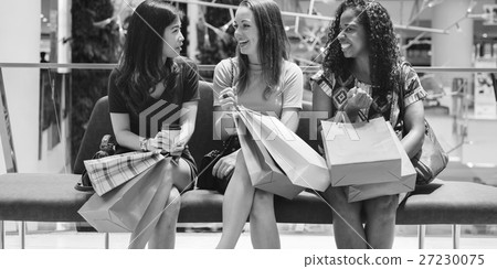 Group Of People Shopping Concept Group Of People Shopping Concept 27230075