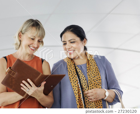 Stock Photo: Business People Together Communication Concept