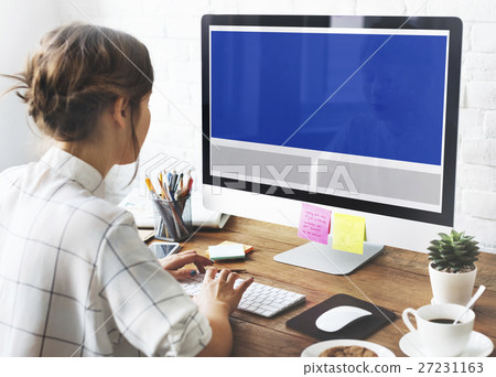 Web Design Template Copy Space Concept Web Design Template Copy Space Concept 27231163
