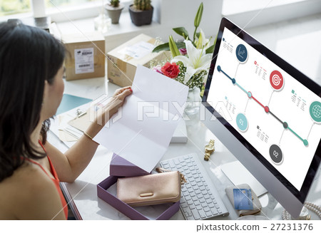 Business Plan Strategy Diagram Concept 27231376