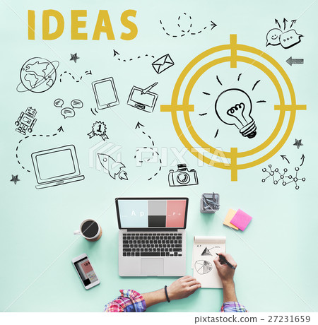 Vision Thinking Progress Invention Design Graphic Concept Vision Thinking Progress Invention Design Graphic Concept 27231659
