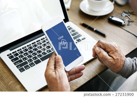 Cloud Storage Modern Technology Concept Cloud Storage Modern Technology Concept 27231900
