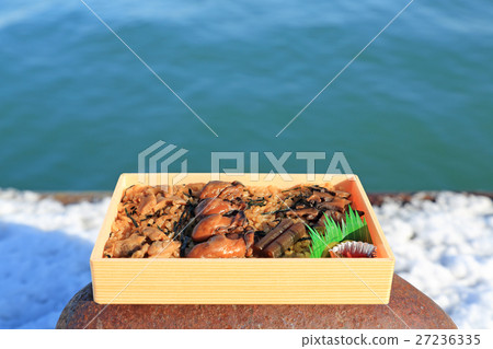 Delicious oyster rice box lunch 27236335