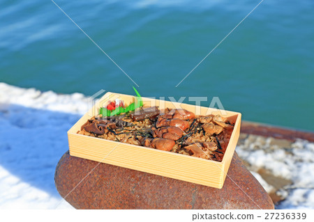 Delicious oyster rice box lunch Delicious oyster rice box lunch 27236339