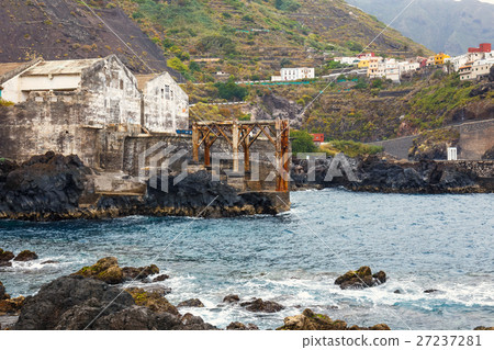 Natural pool in Garachico, Tenerife Island, Spain 27237281