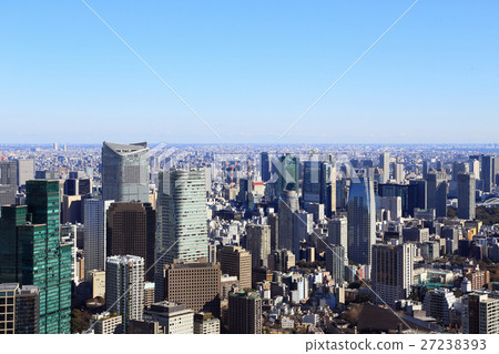 Tokyo cityscape 27238393