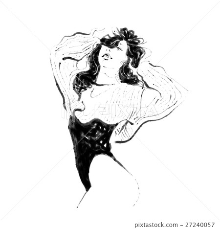 Woman in sweater Woman in sweater 27240057