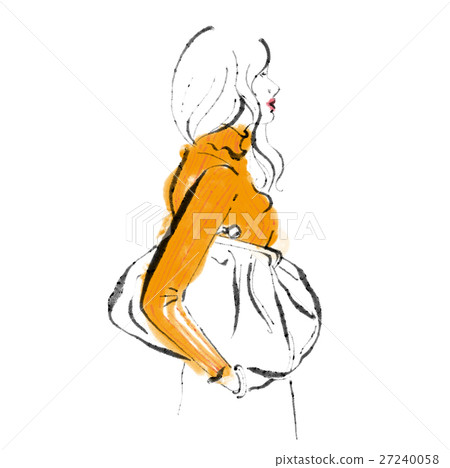 Woman in sweater Woman in sweater 27240058