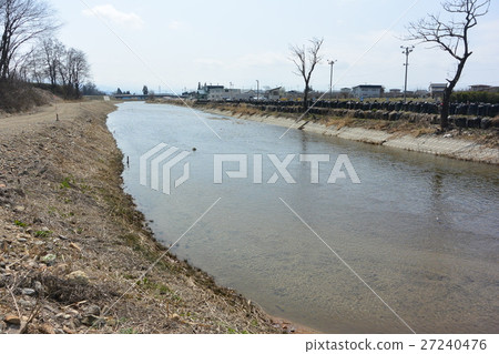 Yoshinogawa flowing through Nanyang City 27240476