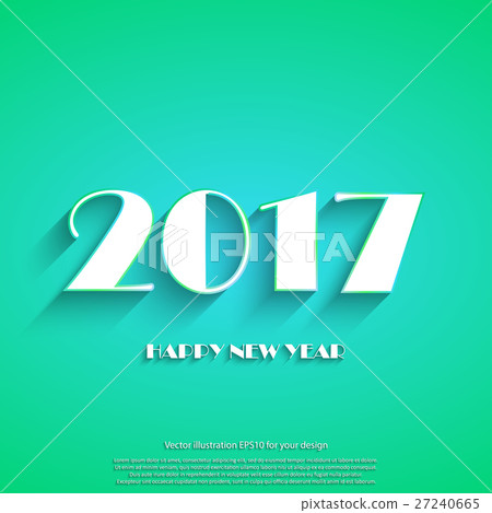 Happy New Year 2017 background. Calendar Happy New Year 2017 background. Calendar 27240665