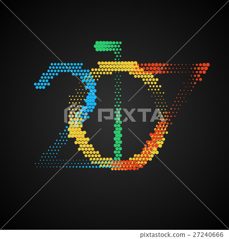 Happy New Year 2017 background. Calendar 27240666