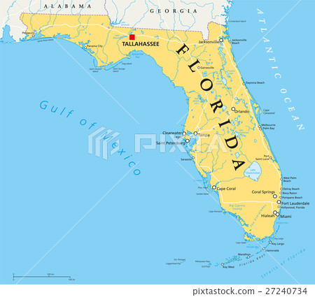 Florida political map Florida political map 27240734
