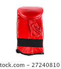 Studio photography red leather boxing gloves 27240810
