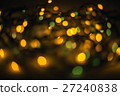 Defocused bokeh lights effect in night 27240838