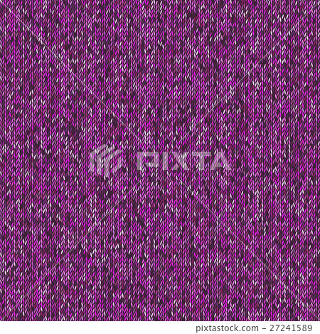 Christmas Sweater Design. Seamless Blue Knitting 27241589