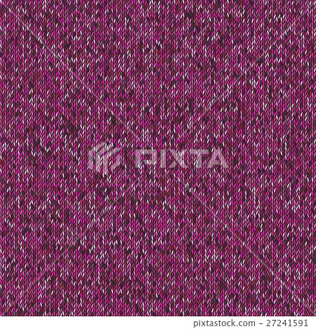 Christmas Sweater Design. Seamless Blue Knitting 27241591