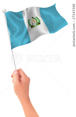 危地馬拉國旗手形圖標 27243388