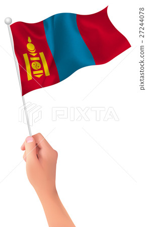 蒙古國旗手圖標 27244078