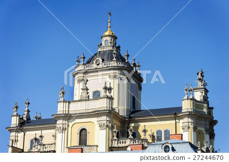 Cupola of St. George Cathedral in Lviv Cupola of St. George Cathedral in Lviv 27244670