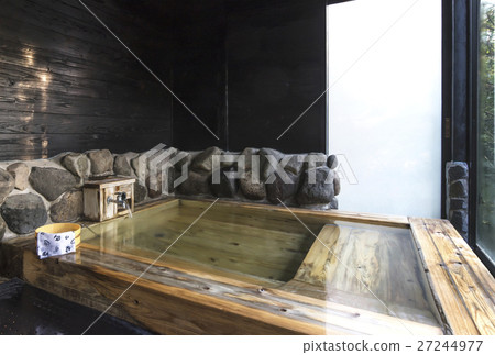 Hot Spring Half open-air Bath Cypress Bath Ichinka Hot Spring Half open-air Bath Cypress Bath Ichinka 27244977