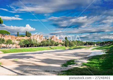 Forum - Roman ruins in Rome, Italy 27248401