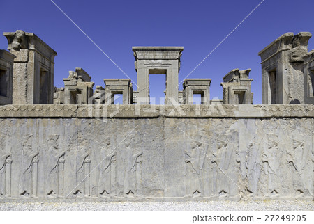 Ruins of the Tachara in Persepolis Shiraz Iran 27249205