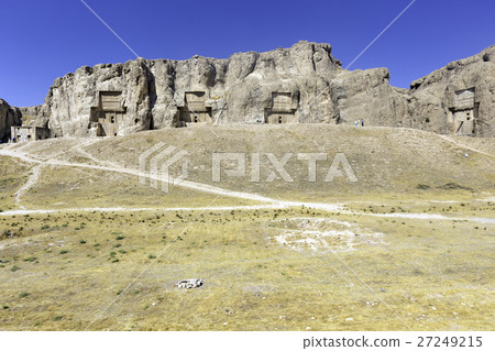 Ancient tombs of Achaemenid kings Naqsh-e Rustam Ancient tombs of Achaemenid kings Naqsh-e Rustam 27249215