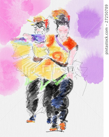 Event dance illustration Event dance illustration 27250789