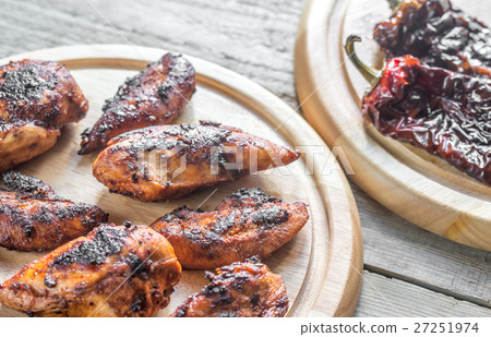 Grilled adobo chicken 27251974