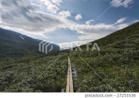 Tundra landscape in Northern Sweden 27253536