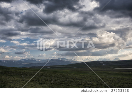 Tundra landscape in Northern Sweden Tundra landscape in Northern Sweden 27253538
