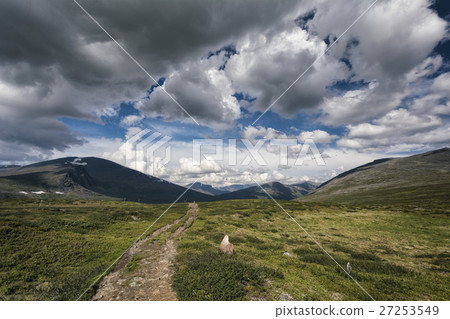 Tundra landscape in Northern Sweden 27253549