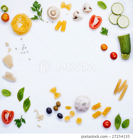 Italian food concept . 27254135