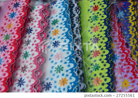 cloth shawl in Traditional Mon Dress cloth shawl in Traditional Mon Dress 27255561