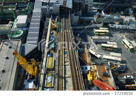 Construction site of the Ginza line 27259050