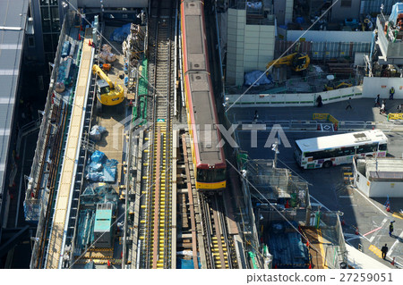 Construction site of the Ginza line 27259051