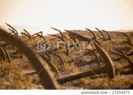 EUROPE PORTUGAL ALGARVE TAVIRA BARRIL BEACH ANCHOR EUROPE PORTUGAL ALGARVE TAVIRA BARRIL BEACH ANCHOR 27259473